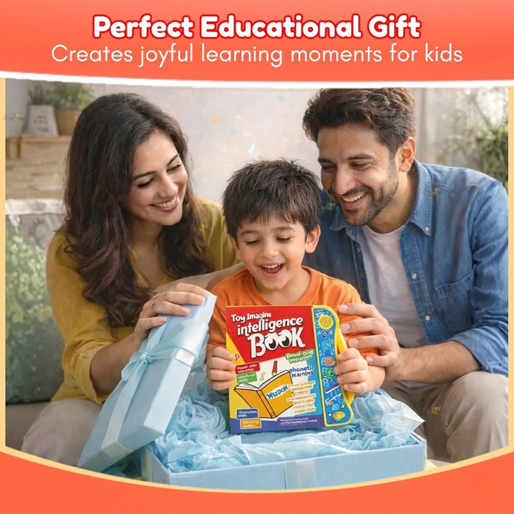 Intelligence Book – Interactive Educational Learning Toy for Kids