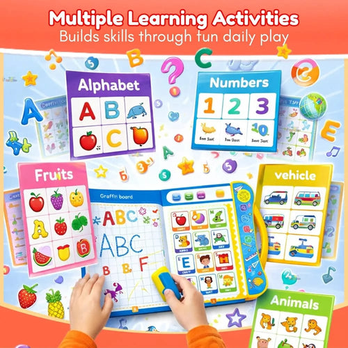 Intelligence Book – Interactive Educational Learning Toy for Kids