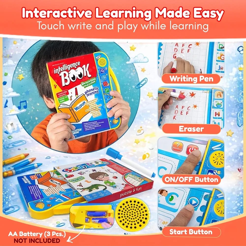 Intelligence Book – Interactive Educational Learning Toy for Kids