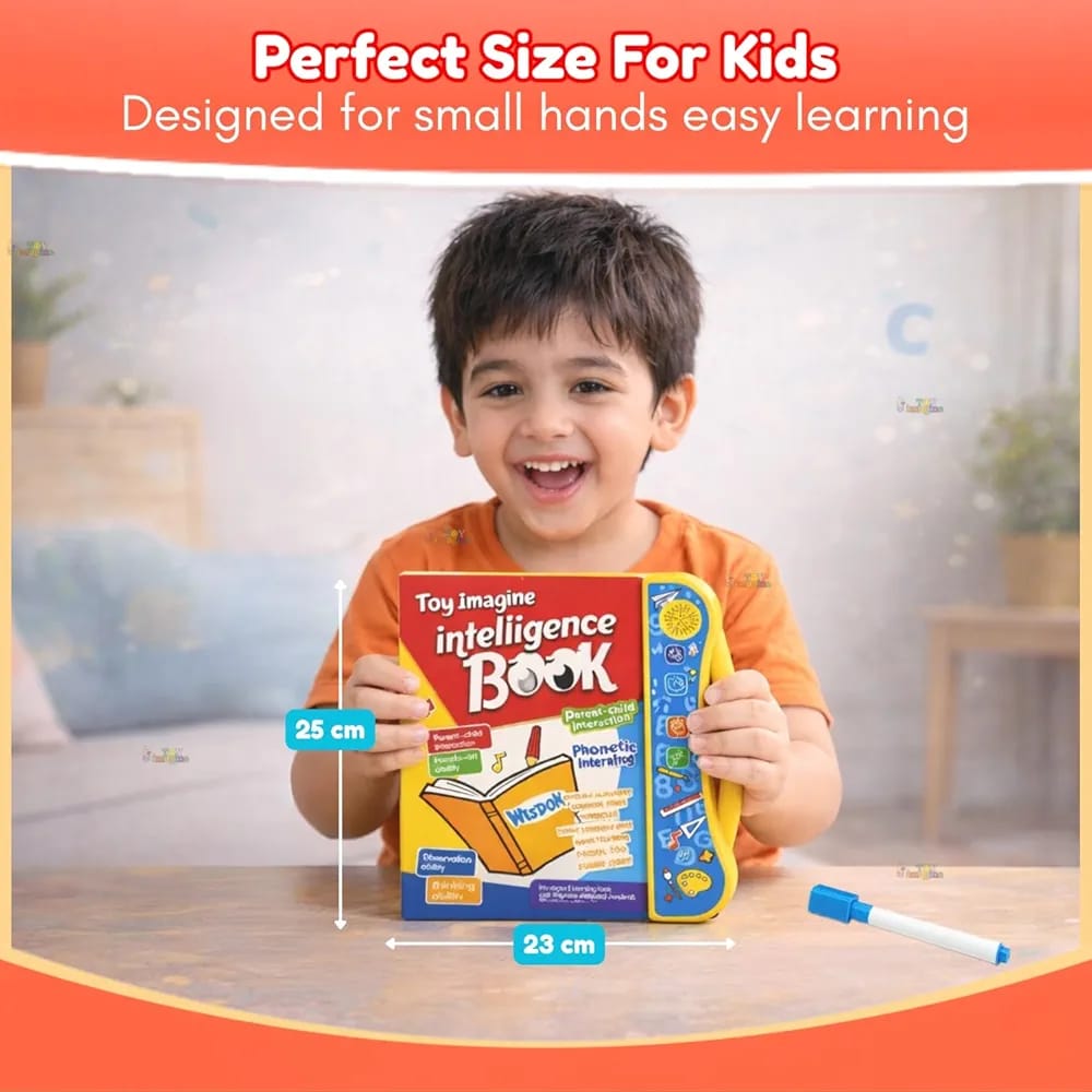 Intelligence Book – Interactive Educational Learning Toy for Kids
